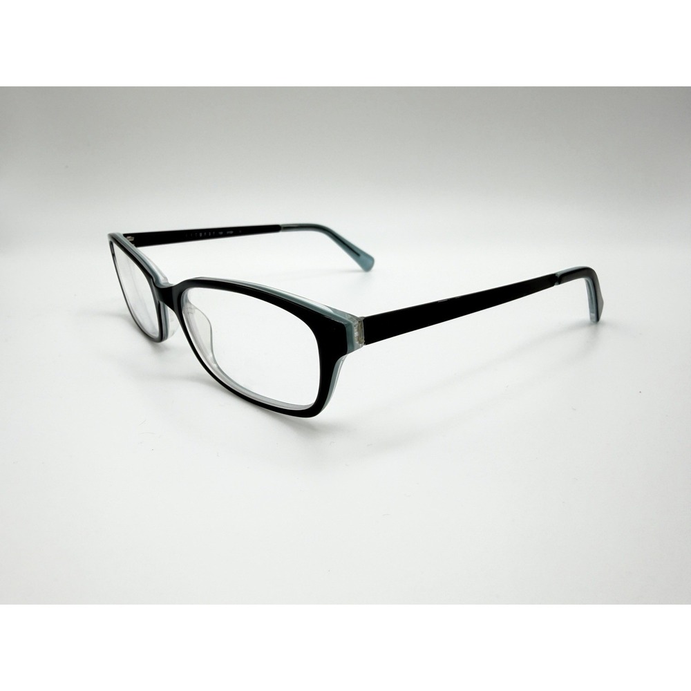 Lizwear by Liz Claiborne Black Eyeglasses Frames Only Full Rim 50-16-135
